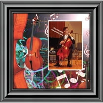 Cello, Concert Band Personalized Picture Frame, 10X10 3504