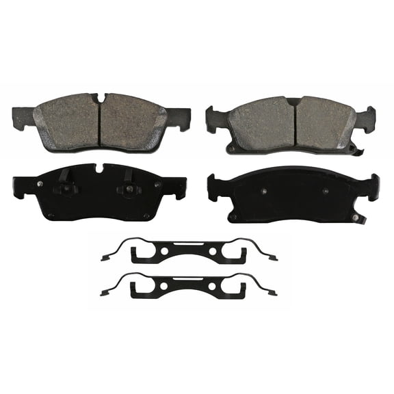Wagner Brake QuickStop ZD1904 Ceramic Disc Brake Pad Set Fits select: 2017 JEEP GRAND CHEROKEE, 2016-2020 DODGE DURANGO