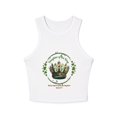 thumbnail image 2 of Womens Micro Rib Racer Tank Top, 2 of 6
