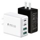 thumbnail image 1 of [Cargador] [USB C] [Cargador de pared] PD+QC de 40 W y 4 puertos [paquete de 2], 1 of 7