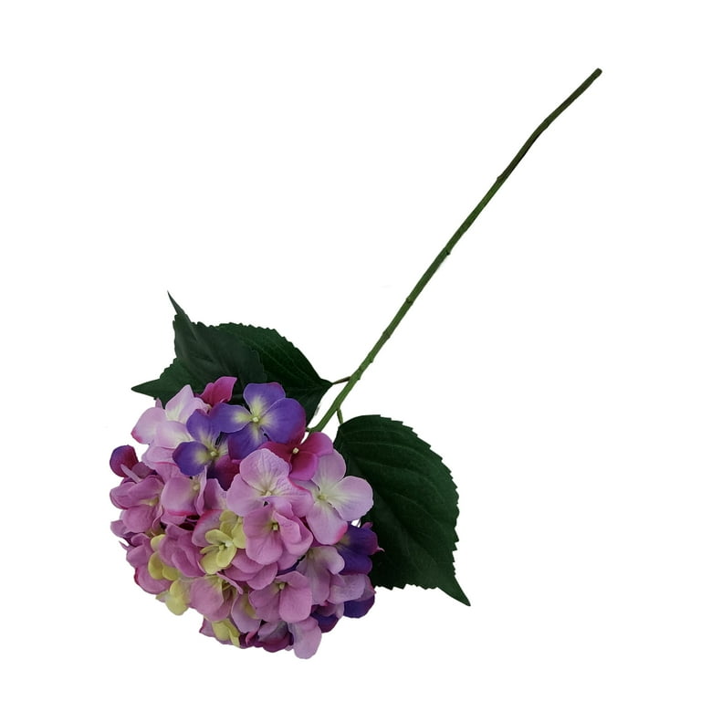 Mainstays 30.5 inch Artificial Hydrangea Flower Stem, Purple