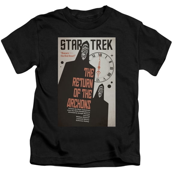 Star Trek Tos Episode 21 Youth 18/1 T-Shirt Black