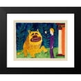 thumbnail image 2 of Paul Goesch 14x11 Black Modern Framed Museum Art Print Titled - Hercules and the Nemeischer Lowe (1919), 2 of 5