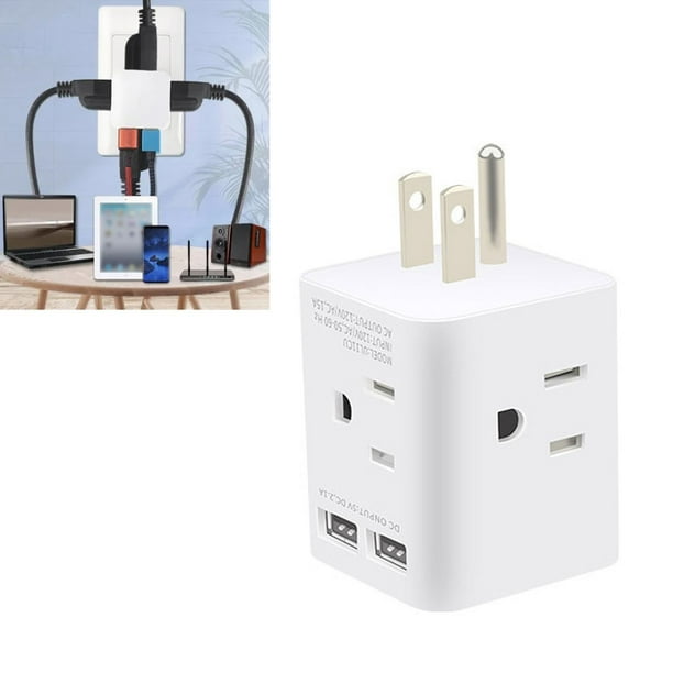Multiple Plug Wall Adapter,Multi Plug Outlet Extender Wall Tap Power