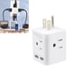 thumbnail image 4 of Extensor de toma de Corriente múltiple Jadeshay adaptador de pared con puerto USB, 4 of 8