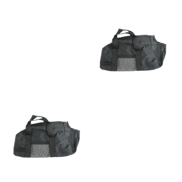 Bolsa de sujeción para gatos Greeniant Bolsa de aseo Tela Oxford Negro 2piezas