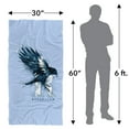 thumbnail image 6 of Harry Potter Ravenclaw Wash Officially Licensed Beach Towel 30' X 60', 6 of 6
