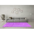 thumbnail image 3 of Ahgly Company Indoor Rectangle Abstract Purple Contemporary Area Rugs, 8' x 10', 3 of 4