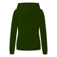 thumbnail image 4 of Pntutb moda mujer manga larga cuello redondo blusa sólida otoño casual pulóver tops sudaderas con capucha Pntutb Pntutb-5308, 4 of 4
