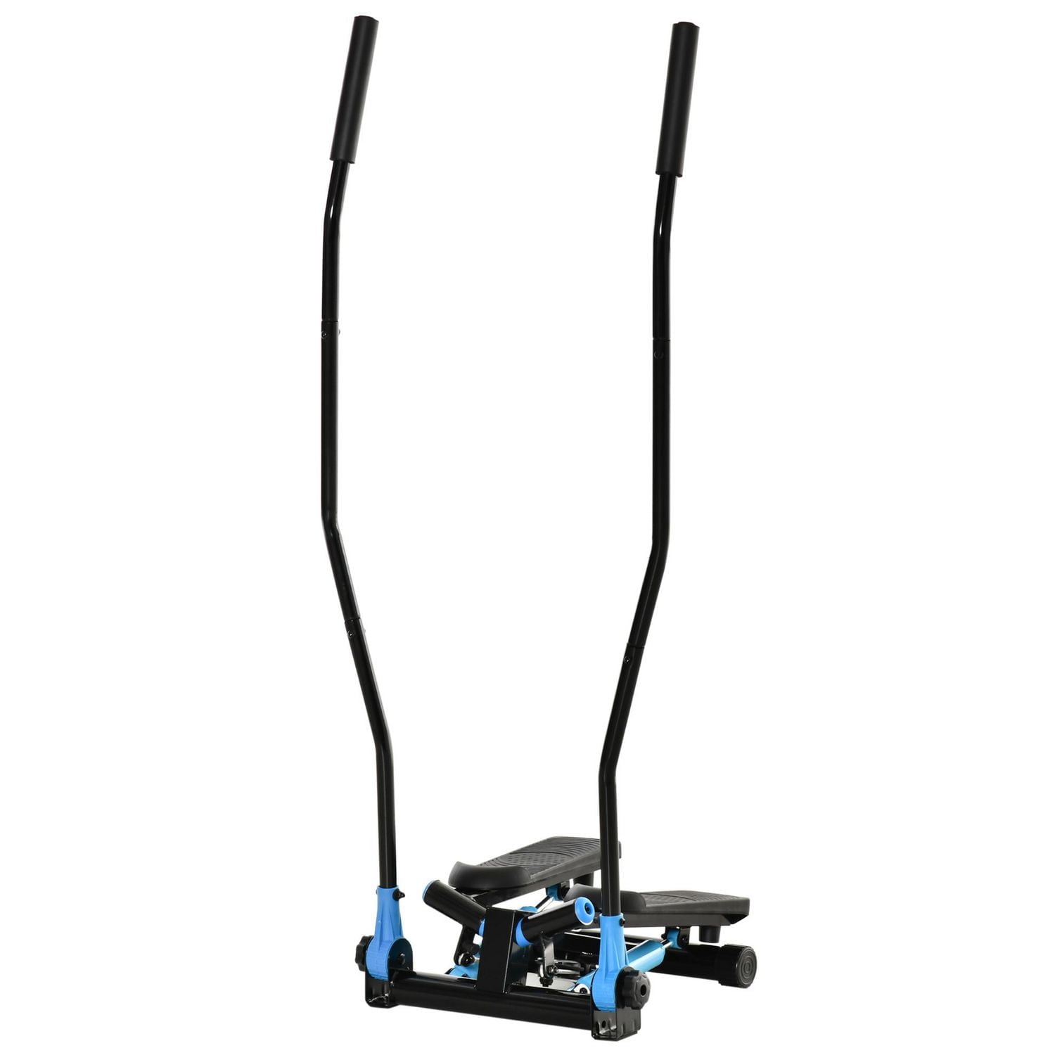 Soozier Stair Stepper Cardio Home Gym Fitness Machine w/ Height Adjustable Bars