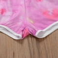 thumbnail image 6 of Seyurigaoka Women's Sexy Shorts Tie-Dye Print High Waist Short Pants Training Shorts, 6 of 8