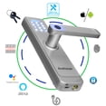 thumbnail image 2 of Cerradura Wifi Chapa Digital Inteligente App Seguridad Audiotek App Seguridad Smart Lock Digital Blanco, 2 of 11