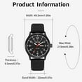 thumbnail image 5 of Findtime Men's Watch Military Analogue Watches Waterproof Sport Wristwatch Luminous Tactical Watches Causal Quartz Wrist Watch for Men Nylon Velcro Strap, 5 of 6
