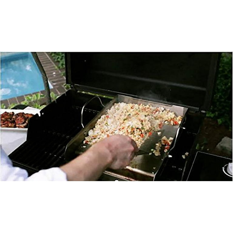 Little Griddle Professional Stainless Steel Griddle For BBQ Grills - Half :  BBQGuys