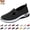 Black, variant on Mfakffe Orthopedic Shoes for Women Casual Outdoor Mesh Breathable Walking Shoes Lightweight Non-Slip Sneaker(Blue)