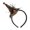 Brown, variant on Halloween Witch Hat Headband Black Witch Skull Hairband with Veil Halloween Party Hair Accessories Adult Halloween Costume Decorations Ghost Festival Party Supplies Themed Photo Prop