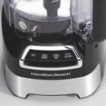 thumbnail image 4 of Hamilton Beach Stack & Snap 10 Cup Food Processor, 450 Watts, 2 Speeds, Black, 70723C, 4 of 8