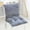 Blue, variant on Luckky High Back Chair Cushion,All Weather Waterproof Rocking Chair Pad,Rainproof Outdoor Porch Seat Cushion,Soft Thick Replacement Cushion for Indoor & Outdoor Furniture