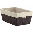 thumbnail image 2 of Bolsa de Almacenamiento con agarradera, Tejida, Marrón, Small Shelf Tote W/Liner, 2 of 3
