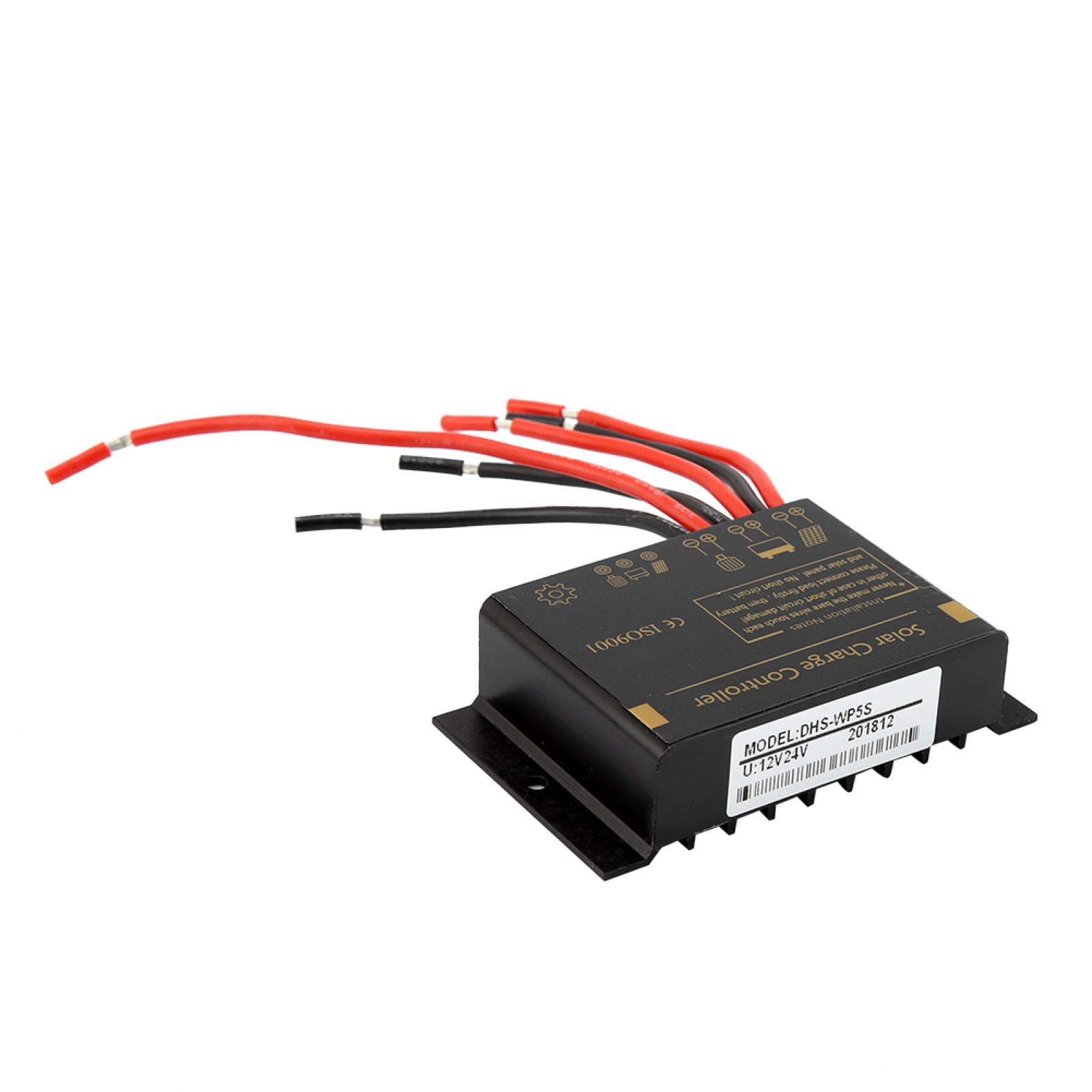 Contrôleur De Charge Solaire étanche 12V/24V Pour Lampadaire - Protection Surcharge/décharge/court-circuit - 9