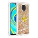 thumbnail image 2 of Funda para Xiaomi Redmi Note 9S/Note 9 PRO con Brillo Líquido Flotante, Purpurina, Parachoques y Anillo Giratorio Soporte, 2 of 5