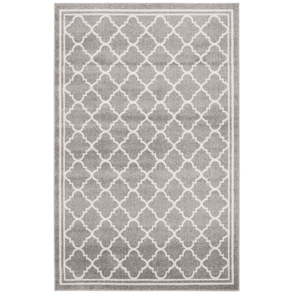Safavieh Amherst Trina Geometric Area Rug, Dark Gray/Beige, 5'3" x 8'