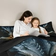 thumbnail image 5 of Homewish Cartoon Dragon Bedding Comforter Set,Jungle Animal Twin Comforter Sets,Magic Wildlife Bedding Set For Boys Kids,Microfiber Bedroom Decor Reversible,2pcs, 5 of 8