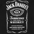 thumbnail image 2 of Jack Daniel's Tennessee Sour Mash Whiskey Label Black T-Shirt-4XLarge, 2 of 6