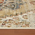 thumbnail image 6 of Luxee Designs Allure 5x8 Area Rug, Low Pile Medallion Rugs for Living Room, Bedroom, Kitchen, High Traffic - Gold, 6 of 10