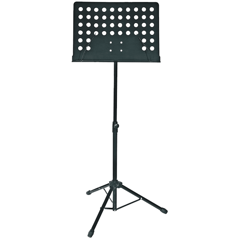 Music Stand Black Metal