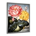 thumbnail image 2 of Designart 'Ancient Flowers II' Traditional Framed Art Print, 2 of 4