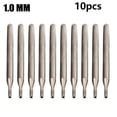 thumbnail image 1 of Bgsha 10Pc 0.8-4mm Rotary Burr Core Drill Bit Engraving 2.35mm For Glass Tile, 1 of 5