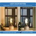 thumbnail image 6 of Great Value 18YR A19 LED Light Bulb, 8.5W(60W Equivalent) Dimmable Daylight E26 Medium Base, 4 Pack, 6 of 12