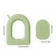 thumbnail image 3 of Xihbxyly Ofertas de 1 Dolar Asiento de Inodoro de Eva Asiento de Inodoro Doméstico Asiento de Anillo Funda de Asiento Impermeable Ligera para Asiento de Inodoro con Asa para Diferentes Estaciones, 3 of 6