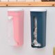 thumbnail image 3 of Plastic Bag Dispenser Wall Mounted Grocery Garbage Trash Bags Organizer Storage Box(pink,1pcs), 3 of 4