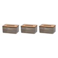 thumbnail image 1 of Injueey Clear Box Organizer Freestanding for Room Decor Bedroom Living Home 18x11.8x10C Type1, 1 of 1