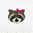 thumbnail image 4 of Inktastic Raccoon Girl Animal Girls Toddler Dress, 4 of 5