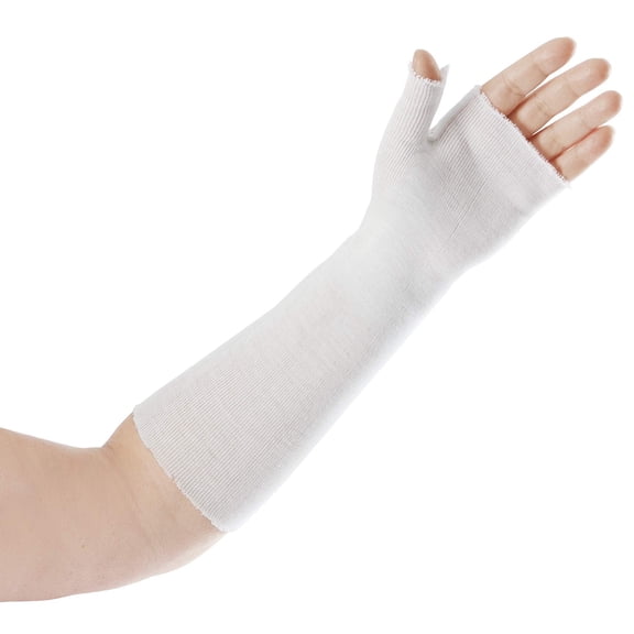 Rolyan Thumb Spica Stockinette, Cotton, Medium, Pack of 10