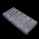 thumbnail image 1 of Yuarrent Molde de chocolate Jooan, molde de decoración de postres de plástico transparente para hornear dulces de galletas y cupcakes Herramientas y accesorios para hornear No.01 Yuarrent HA003626-01, 1 of 6
