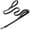 Black, variant on JoyPetto Heavy Duty Dog Leash with Double Handle for Large & Medium Dogs: 6 FT Reflective Nylon, Traffic Control Padded, Black