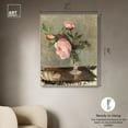 thumbnail image 5 of Berthe Morisot - Peonies Canvas Vintage Farmhouse Wall Art by Art Remedy, Silver Frame, 36" x 45", 5 of 7
