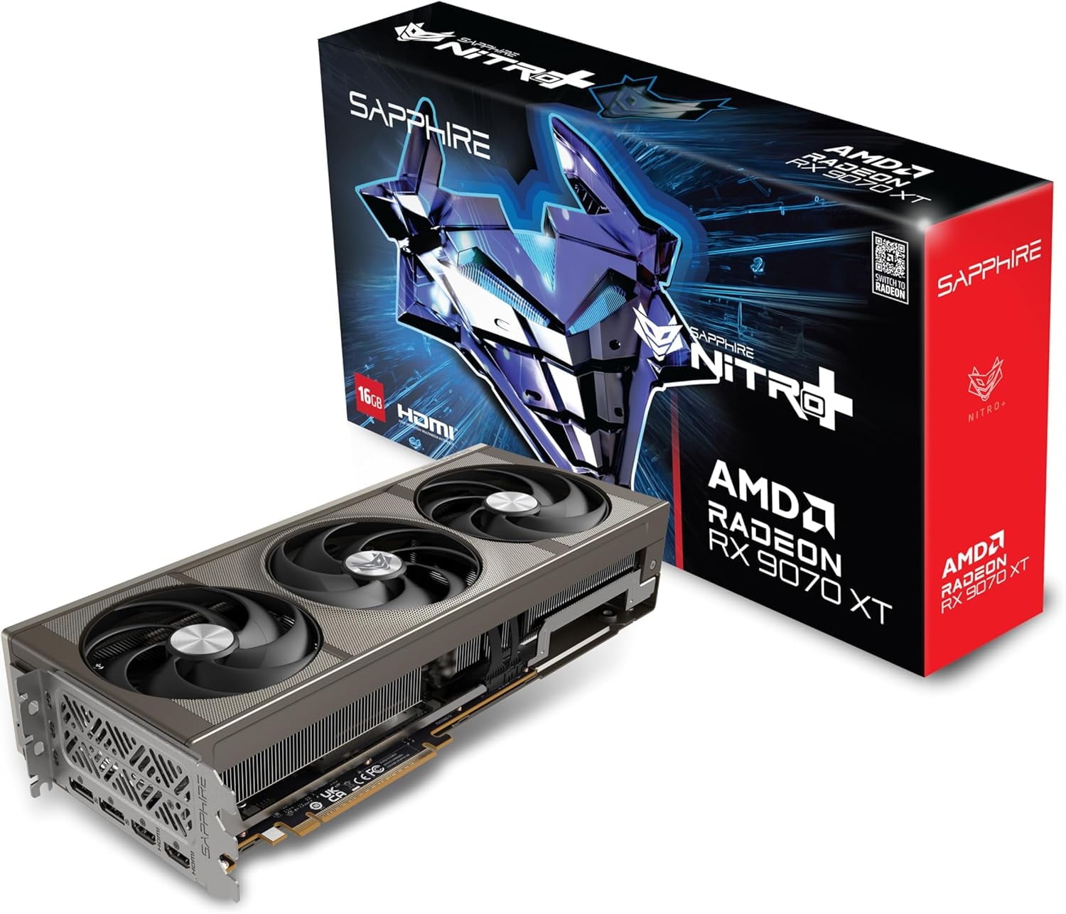 グラフィックボード・グラボ・ビデオカード SAPPHIRE PULSE Radeon RX 9070 XT GAMING SAPPHIRE PULSE Radeon RX 9070 XT GAMING 16GB GDDR6
