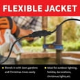 thumbnail image 6 of EP 15 Ft 16/3 SJTW Black Outdoor/Indoor Extension Cord, Durable Electrical Cable, 6 of 7