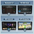 thumbnail image 4 of Gsuatey 4G+64G 8Core for Honda Odyssey 2005-2010 Android Car Radio Stereo Wireless Apple CarPlay Android Auto Mirror Link GPS Navigation Bluetooth 10.1” Touchscreen FM/RDS WiFi USB SWC, 4 of 8