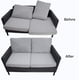 thumbnail image 5 of Almohadillas de agarre para cojines de sofá, 12 unidades de almohadillas de gancho y bucle con adhesivo para evitar que los cojines del sofá se deslicen, para sofá, sofá y colchón, 5 of 5