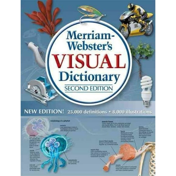 Dictionnaire Visuel de Merriam-Webster, Nouvelle Deuxième Édition, Relié