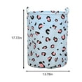 thumbnail image 4 of Xuniizn Laundry Basket, Collapsible Laundry Hamper & Large Storage Bin - Foldable Laundry Baskets with Handles, Space-Saving Laundry Hamper for Home, Dorm, Office, Oxford Cloth, Blue, 4 of 7