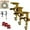 3pcsb, variant on SQDWYGUO Paeose Garland Holder for Mantels up to 8.5" Thick, 2025 New Christmas Fireplace Stocking Garland Hanger with Adjustable Length, 2 in 1 Heavy-Duty Mantel Hangers with 2 Metal Hooks No Nails
