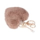 thumbnail image 4 of Llavero Pom Pom BuyWeek, llavero esponjoso con pompón en forma de corazón, llavero para mochila, 4 of 14