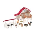 thumbnail image 4 of Figuras de granjeros en miniatura, animales de granja realistas, escena de cerca, figuras de animales de juguete 295 cm x 10 cm x 177 cm, 4 of 8